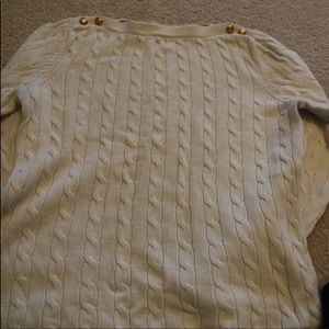 Ivory xl Ralph Lauren sweater